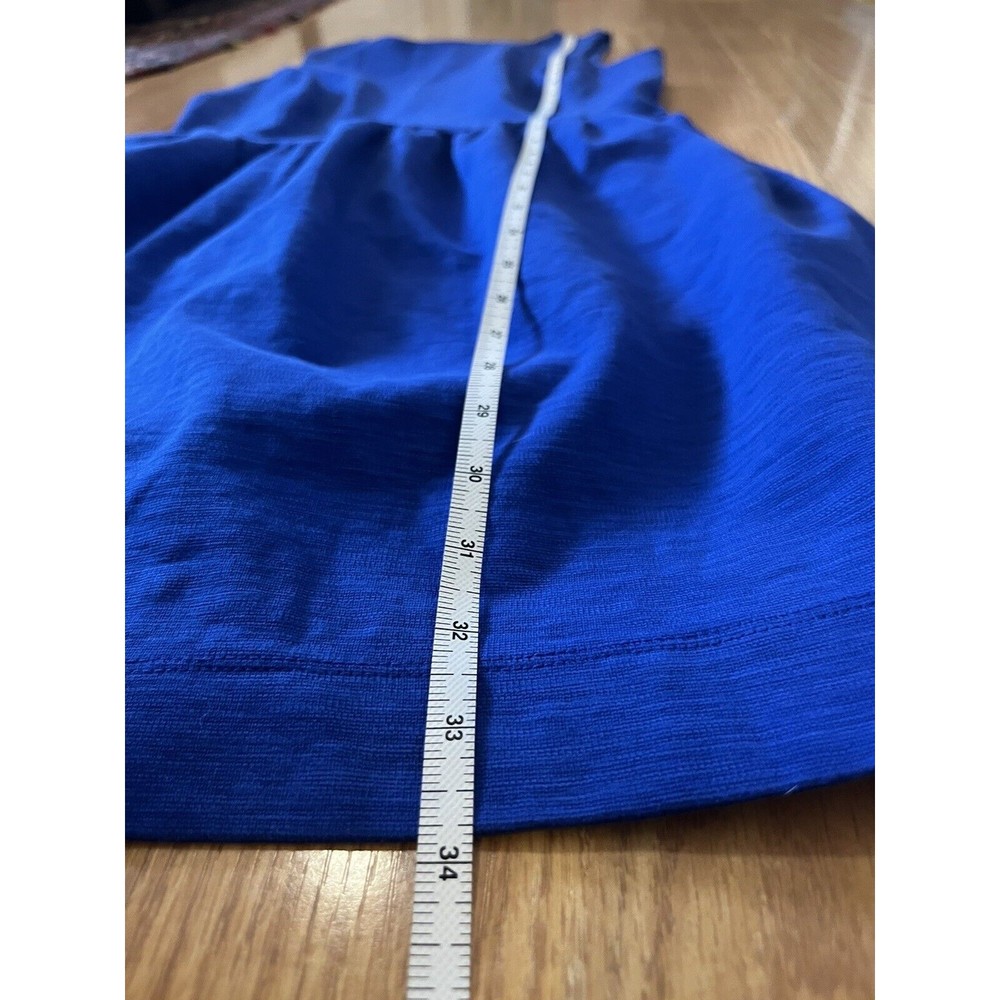 J Crew Factory Blue Daybreak Sleeveless Mini Dress Size Small - Picture 7 of 9